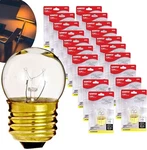 Satco S3794 - 7.5 Watt S11 Medium Base Night Light Bulbs 2700k (20 Pack). Fixed Price $21.42.