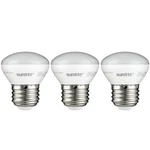3pk R14 Led Mini Reflector Flood Light Bulb, 4w (25w), 2700k, 250 Lumens. Fixed Price $24.62.
