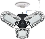 Led Garage Light,cotanic E26 Base 6000k Daylight Deformable Ceiling Lamp,6000lm. Fixed Price $29.99.