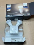 Philips Hue 476929 White Smart Bulb Starter Kit. Fixed Price $39.99.