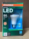 Sylvania Ultra 50-watt Eq R20 Daylight Medium Base Dimmable Led Spot/flood Light. Fixed Price $11.99.