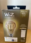 Wiz Filament A19 Amber Dimmable Warm White Smart Led Light Bulb. Fixed Price $15.50.