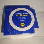 Set Of 2 8" Cool White Fluorescent Circle Light Bulbs T9. Fixed Price $12.99.