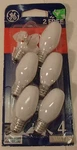 Ge Nightlight Light Bulbs 5-pack 4 Watt Candelabra Base. Fixed Price $15.00.