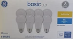 8 Ge 60-watt A19 Frosted White Soft Led Light Bulbs - 720 Lumens New. Fixed Price $23.99.