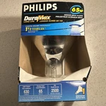 Philips Duramax 65w Br40 Indoor Flood Bulb 5" 630 Lumens. Fixed Price $14.47.