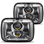 Hwstar 2022 New 180w 1000% Bright H6054 5x7 7x6 Led Headlights Compatible Wit.... Fixed Price $163.79.