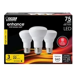 Feit Electric 3 Pack Flood Led Light Bulb 75w Medium Dimmable Recessed 3000k. Fixed Price $24.99.