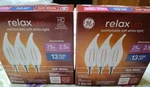 Ge Relax Led Bulbs Soft White 25w Replacement 2.5w Dimmable 3-pak Lot Of 2. Fixed Price $22.99.