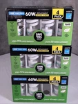 Feit 60w 4 Pack Light Bulb Led 440075 900 13w Cfl 3 Box Lot = 2 New & 1 Open. Fixed Price $39.88.