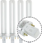 (pack Of 4) 13-watt Single Tube 2 Pin Gx23 (see Photos) Base - 3500k Neutral Whi. Fixed Price $22.34.