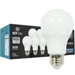 Gt-lite A19 Led Light Bulbs 10 Packs, 60w Equivalent, 5000k Daylight, 9w 800 .... Fixed Price $27.89.