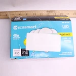 Ecosmart Dimmable Led Light Bulb Bright White A19 40w Eqv. Fixed Price $5.74.