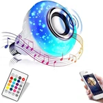 Lampara De Bombilla Foco Con Bocina Bluetooth Y Luces Disco Control Remoto. Fixed Price $34.69.