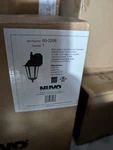 Nuvo Lighting 13 Cfl Black Wall Lantern Model 60-2206 New In Box. Fixed Price $30.00.