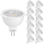 Mlambert 12 Pack Mr16 Led Bulbs 50w Halogen Count (pack Of 1), Warm White. Fixed Price $42.79.