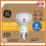 Ge Relax Hd Led R20 Soft White Indoor Floodlight Bulbs Dimmable Energy Saving. Fixed Price $57.76.