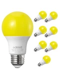 Edishine 8 Pack Led Bug Repelling 2400k Bulb 9w/60w Outdoor Light Bulbs E26. Fixed Price $19.99.