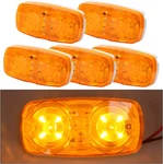 Hecasa Led Trailer Marker 4" X 2" Bullseye Light 10 Diodes Indicator. Fixed Price $27.99.