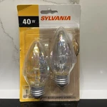 Sylvania 40w F15 Iridescent Chandelier/fan Light Bulbs Standard Base 2 Pack 40 W. Fixed Price $19.99.