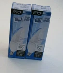 Lot Of 2 Tcp 5w Dimmable Decorative Clear Led Bulbs - E12 Candelabra Base-. Fixed Price $8.95.