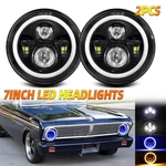 2pcs Blue 7" Led Headlights Hi/lo Beam Fit Ford Falcon Sedan Delivery 1961-1965. Fixed Price $46.79.