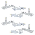 Chainable Accessory Cord With C7 Led Light Bulbs, 6ft Indoor Blow Mold .... Fixed Price $27.40.
