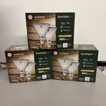 (3 Bulbs) Ge Outdoor 90w Led 15w Spot Par38 Medium Base Warm White Dimmable. Fixed Price $42.95.