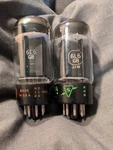 Strong Pair Sylvania 6l6gb Black Plate Top O Getter. Fixed Price $34.95.