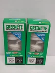 2 Pc Greenlite 60 Watt Lightbulbs Spiral Soft White 2700k Ultra T2 Replacement. Fixed Price $8.99.