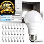 Dalattin 24 Pack Led Bulbs Daylight White Counts, 5000k. Fixed Price $36.09.