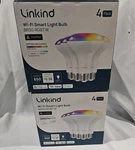 X8 Linkind Electric 60w Rgbw A19 Wifi Smart Led Light Bulb- White ( Om60/rgbw). Fixed Price $21.95.