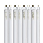 Konideke 8 Pack F8t5/ww Fluorescent Bulbs Warm White, T5 8w Soft White. Fixed Price $18.99.