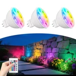 Mr16 Color Changing Led Bulbs, Rgb Gu5.3 Bi-pin Light, Warm White+15 Multicol.... Fixed Price $35.19.