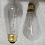 Hudson Bulb Co. The Vintage Collection 60w Warm White Lot Of 2 Edison Bulbs. Fixed Price $13.00.