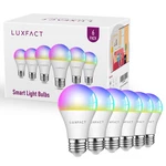Luxfact Alexa Light Bulbs, Smart Bulbs Rgbcw Color Changing, A19 E26 Bluet. Fixed Price $53.11.