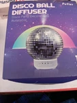 Pufier Disco Ball Diffuser Rotating Whisper Quiet Aromatherapy For Essential Oil. Fixed Price $34.99.