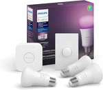Philips Hue White And Color Ambiance Base Lumen (60w) Smart Button Starter Kit,. Fixed Price $161.99.