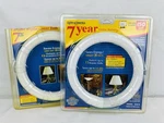 2pc Lights Of America 9" Fluorescent Circline Replacement Light Bulbs 30w #2630b. Fixed Price $29.95.
