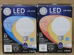 Ge Led Soft White Decorative Globe Light Bulb G25 Frosted - 40w & 60w. Fixed Price $16.99.