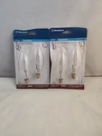 Pack Of 2 (4 Bulbs) Westinghouse 40w B9.5 Candelabra Torpedo Light Bulb. Fixed Price $13.49.