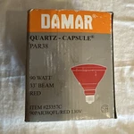 Damar 23357c 90par38qfl/red 90w Par38 Halogen Flood 33* Beam New Old Stock. Fixed Price $12.95.
