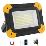 Aumio Rechargeable Magnetic Work Light, 40w Portable Led Flood Light Battery .... Fixed Price $26.08.