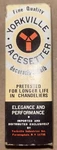 (8)vtg Yorkville Pacesetter 25w Flame Tip Frosted 120v Chandelier Base Bulb. Fixed Price $13.50.