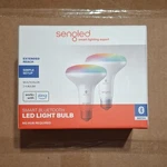 Sengled Smart Bluetooth Multicolor Led Br30 Flood Bulb 2-pack Alexa Compatible. Fixed Price $17.22.
