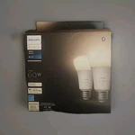 *new* Philips Hue A19 Bluetooth 75w Smart Led 2 Pack, 563361 (12-38). Fixed Price $57.99.