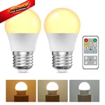 Brightark E26 Led Light Bulb With Remote Control, 3 Colors (3000k-6000k) E26.... Fixed Price $20.68.