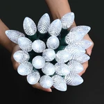 Delight 25 Pack C9 Led Christmas Light Bulbs Replacement Cool White Ul Listed. Fixed Price $52.90.