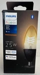 Philips Hue 25w Equivalent-candle-shaped Filament Led Smart Bulb-white Light-e12. Fixed Price $39.98.