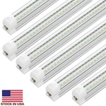 Jesled 8ft Led Tube Lights T8 72w Garage Warehouse 8' Shop Light Fixture 25p. Fixed Price $372.59.